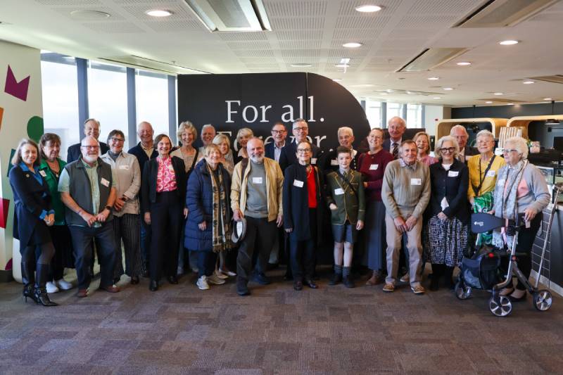 Thank you event with 50 MCRI supporters and researchers